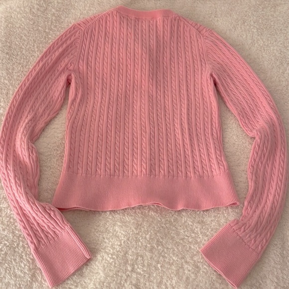 ⭐️ SOLD- Lilly Pulitzer Long Sleeve Cable Knit Cardigan Sweater - Picture 8 of 14